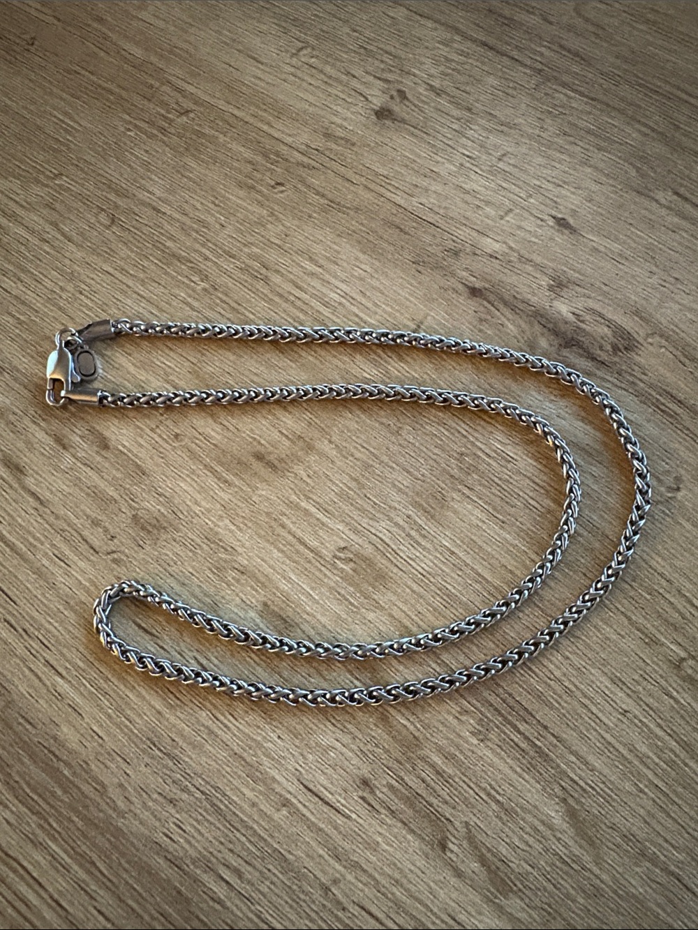 Men’s wheat chain 3mm 20 inches